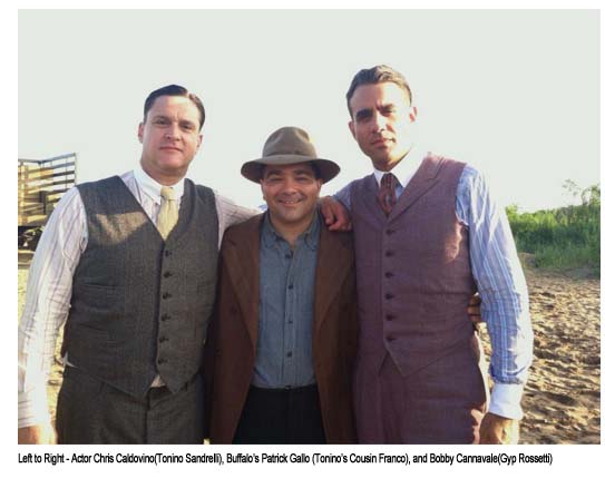 Patrick Gall with Boardwalk Empire Cast