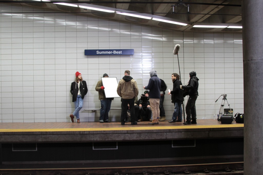 Subway Shots filming
